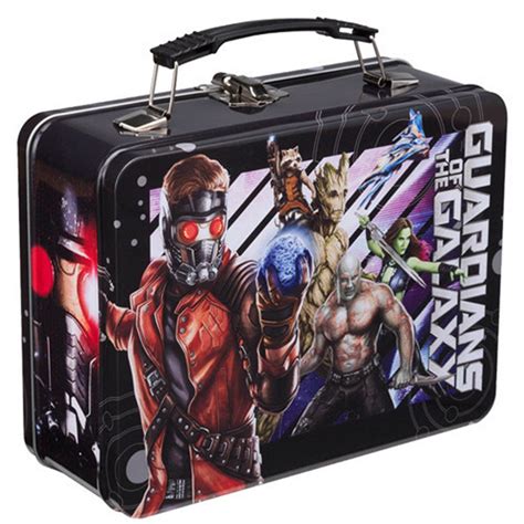 metal lunch box guardians of the galaxy|NEW Marvel Guardians of the Galaxy Vol. 2 Lunch Box Tin with .